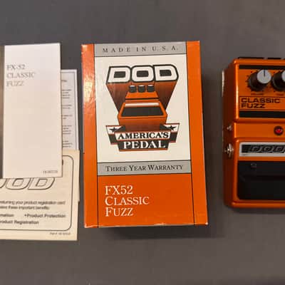DOD Classic Fuzz FX52 1989 - 1997 - Orange image 2