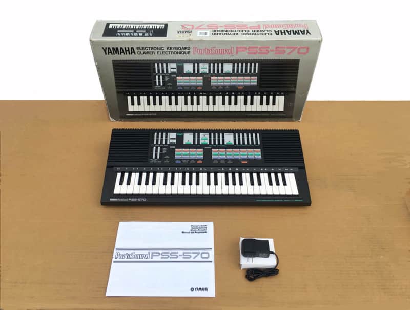 Yamaha PSS-570 FM Synthesizer Keyboard - In Open Box ( YM3812 Soundblaster SEGA 560 ) image 1
