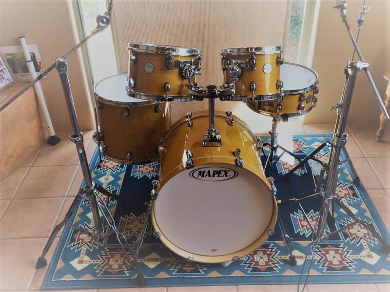Mapex Meridian Maple 5 piece Jazz kit "Used" image 1