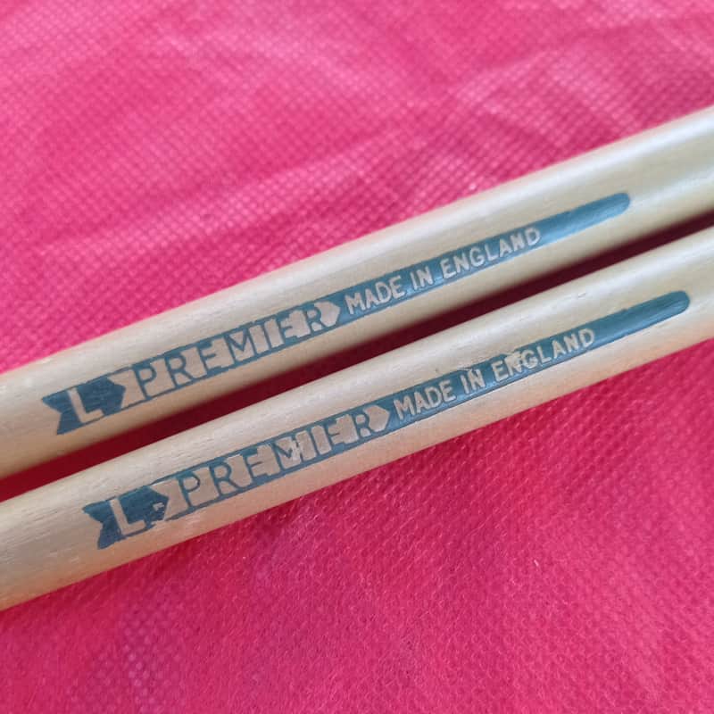 Vintage 1960s/1970s Premier Lancewood Drumsticks - Made in England - Rare Collector's Item Bild 1