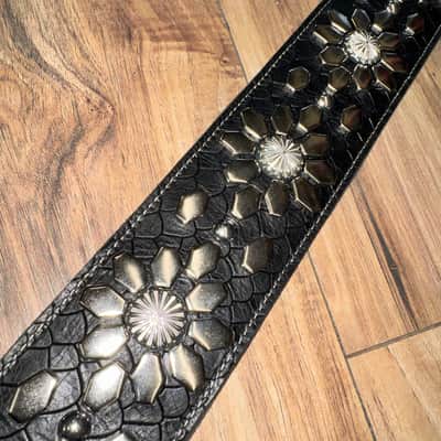 Carlino Carlino Knights Templar Strap 2026 - Black scale leather image 7