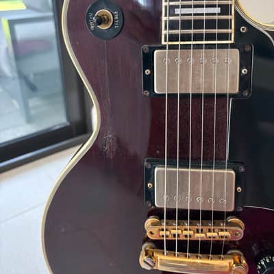 Gibson Les Paul Custom 1978 Wine Red w Virgil Arlo Humbuckers/Graphtech Ratio Tuners/StringButler image 15