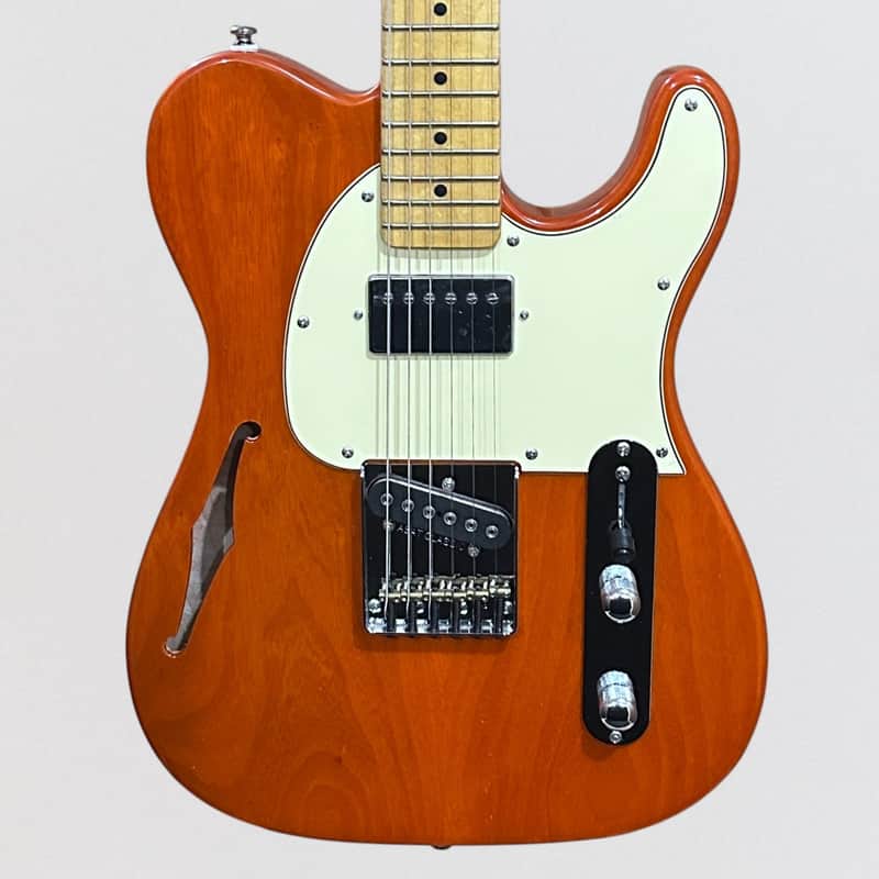 G&L Tribute ASAT Classic Bluesboy Semi-Hollow Electric Guitar - Orange image 1