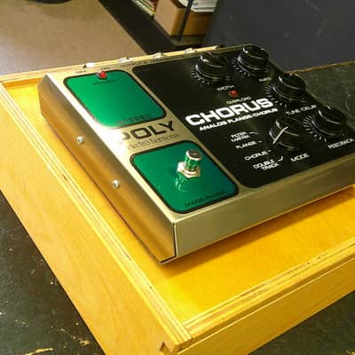 Electro-Harmonix Stereo Poly Chorus Reissue 1999 - 2010 - Black / Silver / Green image 2