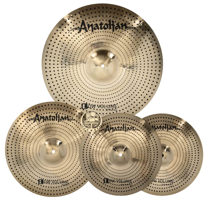 Anatolian Ultimate Low Volume Cymbal Pack Box Set 14-16-20-inch image 1