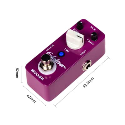 Echolizer Digital Delay Pedal Warm Vintage Sound True Bypass (Price includes the import duty for US buyer) image 3