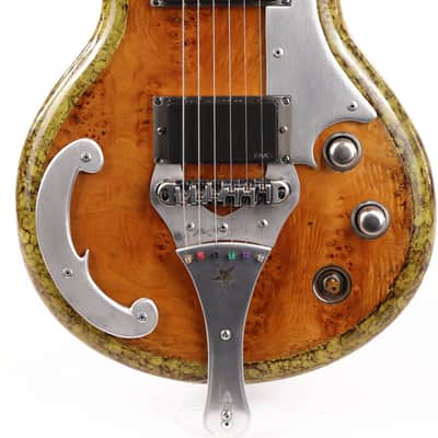 AM Guitars Anibal Mistorni Marble Sculpted Guitar image 9