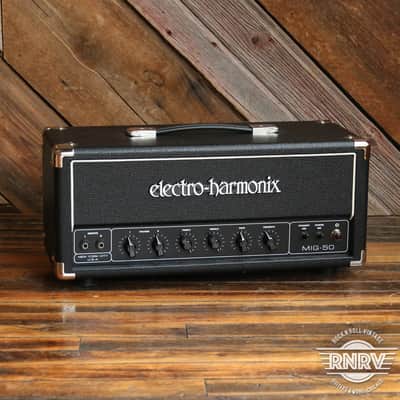 Electro-Harmonix MIG 50 2-Channel 50-Watt Tube Guitar Amp Head 2010s - Black image 1