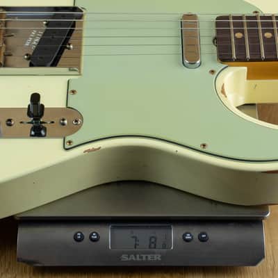 Fender Custom Shop 63 Tele Relic Vintage White CZ584377 image 5