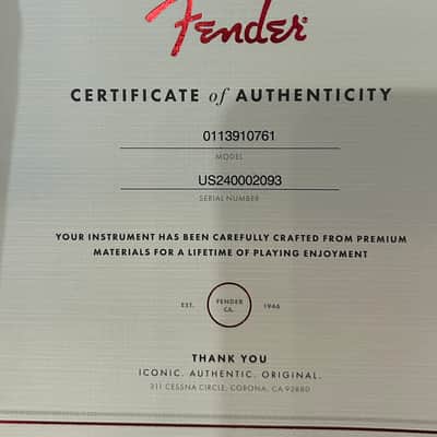 Fender American Pro II Stratocaster HSS- Dark Nite /7lbs. 15.7oz. #US24002093 image 9