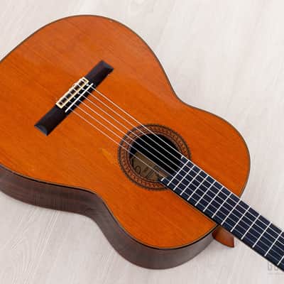 Immagine 1983 José Ramirez 1a Classical Nylon String Acoustic Guitar Cedar + Rosewood w/ Case - 10