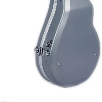 Crossrock F Body Mandolin Sturdy Hard Case with Backpack Straps Unique Design ABS Molded Hardshell image 2