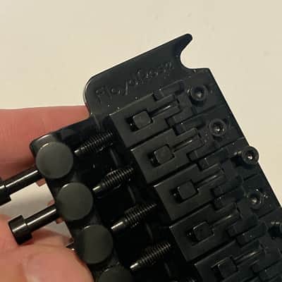 2020's Era Used FRT-01000 1000 Series Licensed Floyd Rose Black Guitar Tremolo Bridge & Arm image 13