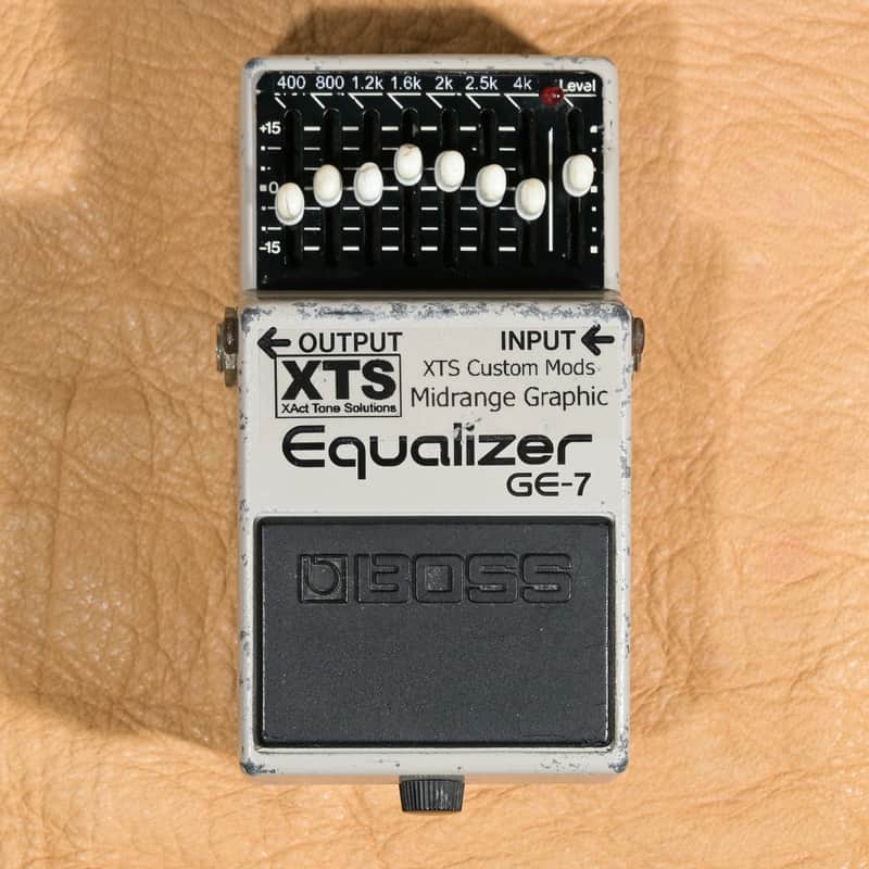XTS Midrange Graphic Modded BOSS GE-7 Equalizer - Made in Japan MIJ - 0307 image 1