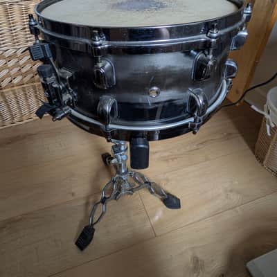 TAMA STARCLASSIC PERFORMER 6 PIECE HYPERDRIVE BIRCH / BUBINGA DRUM KIT MIDNIGHT SILVER MIST image 23
