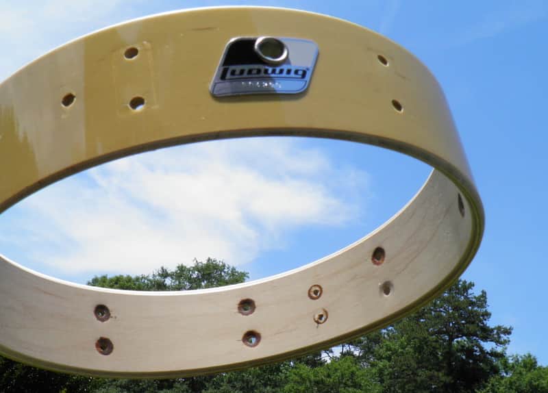 Ludwig Rocker Elite Piccolo snare drum shell image 1
