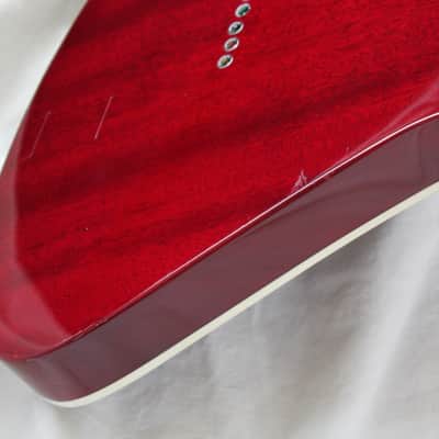 B.C. Rich Mockingbird Masterpiece Electric Guitar Dragon's Blood Red Quilt Finish + Hard Case image 21