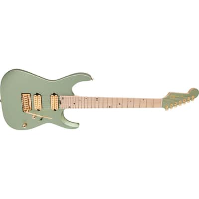 Charvel Angel Vivaldi Signature DK24-7 NOVA Guitar, Maple Fingerboard, Satin Sage Green image 7