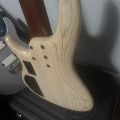 Ibanez SR2010ASC-TWF "Ashula" Bass Workshop Hybrid Fretless Soundgear 2010 - Transparent White Flat imagen 12