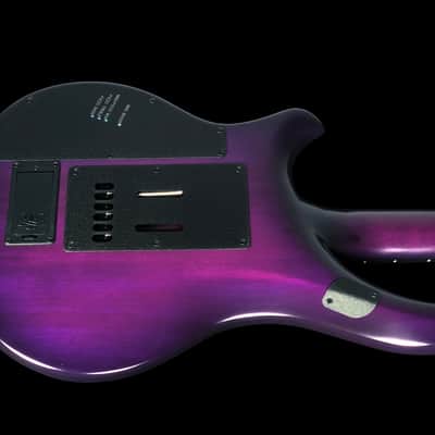 2018 Ernie Ball Musicman John Petrucci Majesty Monarchy with Piezo ~ Majestic Purple image 3