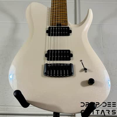 Balaguer USA Series Seraph Modern 7 Baritone 7-String Electric Guitar w/ Case (1224) - Gloss Metallic Jewel image 9