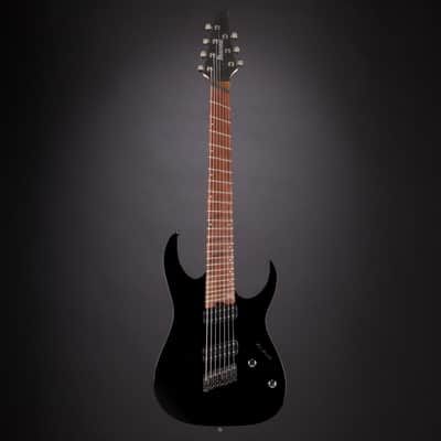 Ibanez Standard RGMS7-BK Multiscale 7-String Black - Electric Guitar image 2