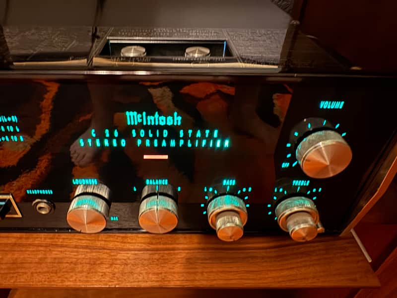 McIntosh  C26 with new factory glass