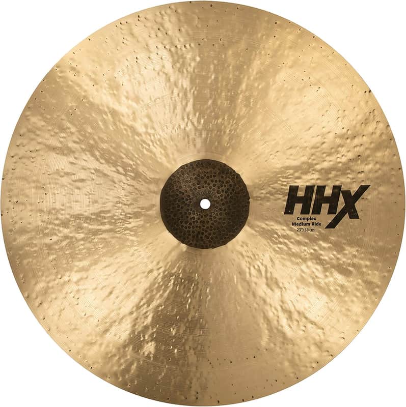 Sabian HHX 23 Inch Complex Medium Ride Cymbal l B20 Bronze Alloy l 80% Copper - 20% Tin l Made in Canada l Model 12312XCN image 1