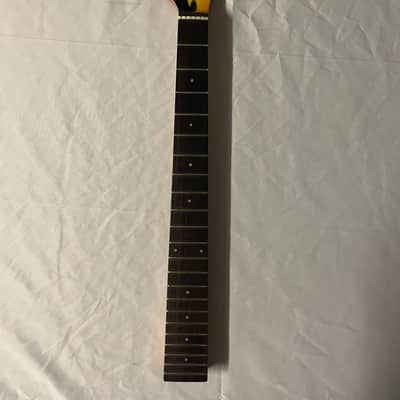 One And Only Custom Electric Guitar Neck 22 Frets Rosewood 1990s Bengal Stripe image 1