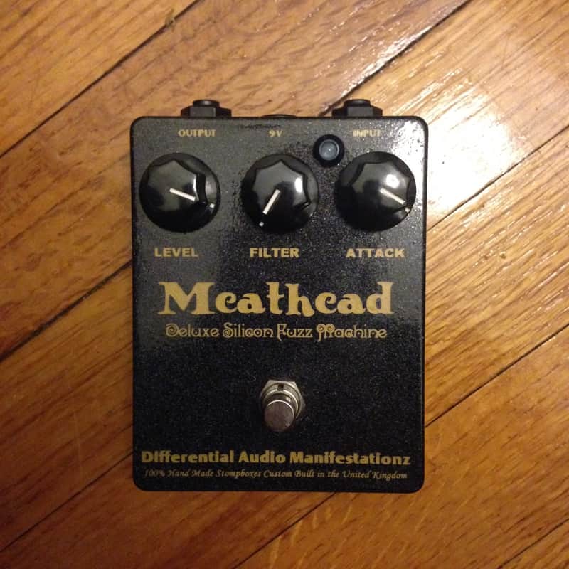 D*A*M Meathead Deluxe Silicon Fuzz Machine | 2009 Metallic Black