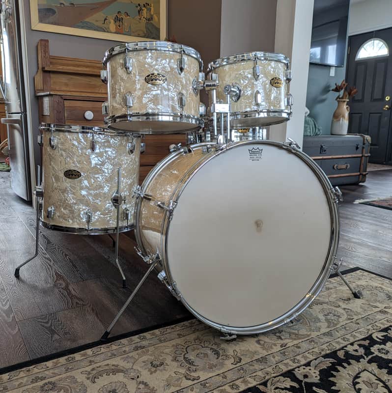 Coronet Deluxe Five Piece Drumkit 1960s image 1