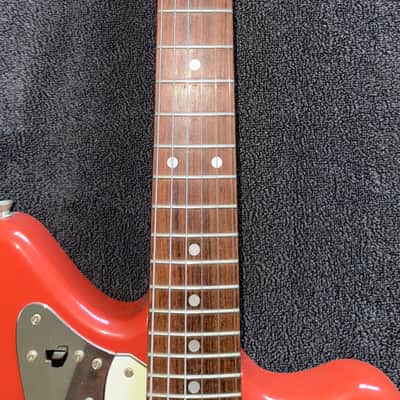 Used Fender Japan 60s Jaguar Candy Apple Red Solid Body image 3