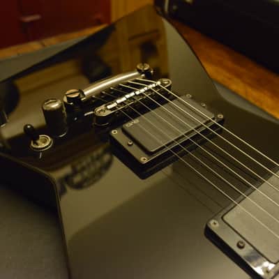 ESP EX Explorer Black James Hetfield Metallica Style Guitar EMG 81 60 + CaseMIJ Japan image 12