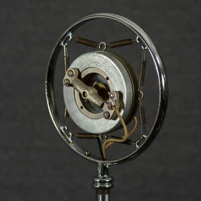 Vintage 1930's Western Electric 600a Carbon Mic with stand and covers - fully restored and working! image 7