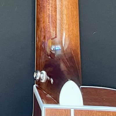 D'Angelico Premier Mott Grand Auditorium Cutaway Acoustic Bass with OHSC and Electronics 2010s - Vintage Sunburst image 6