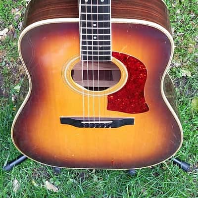 One-of-a-kind Mossman Guitar - 1980 Sunburst Great Plains Custom Built image 4