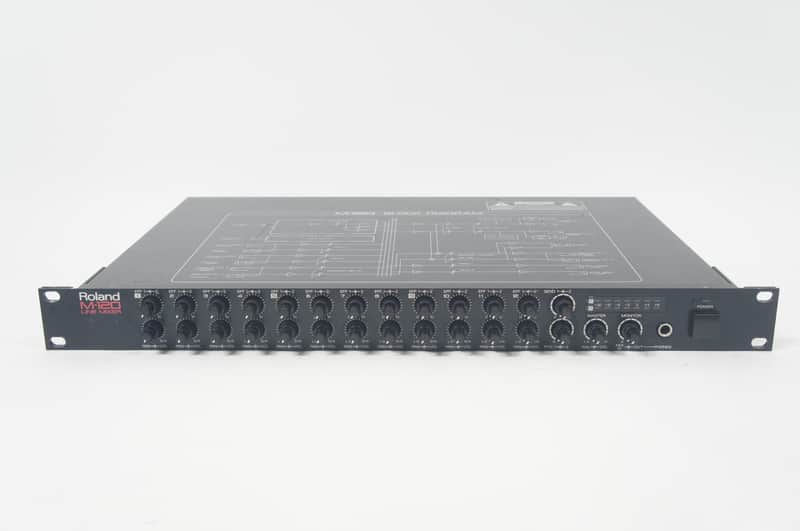 [SALE Ends Aug 25] Roland M-120 12ch Rack Mount LINE MIXER 1U Rack Mount Worldwide Shipment image 1
