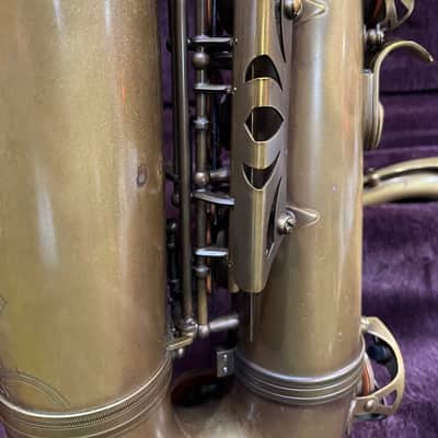 Cannonball Vintage Reborn Series - TVR/E-BR - Brute Finish - Tenor Saxophone - Empire Limited Engraving With Case image 8