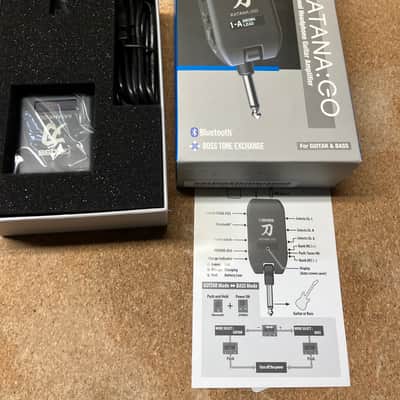 Boss KATANA:GO V2 Personal Headphone Guitar Amplifier 2025 - Present - Black image 2