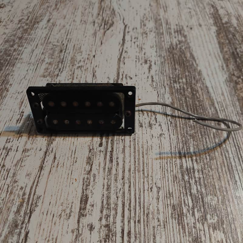 Vintage MIJ Japan Bridge Humbucker Pickup 3 Screw Mount Coil Tap image 1