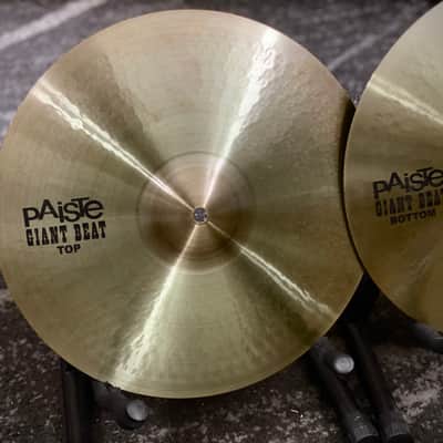Paiste 14" Giant Beat Hi-Hat Cymbals (Pair) 2005 - Present - Traditional image 2