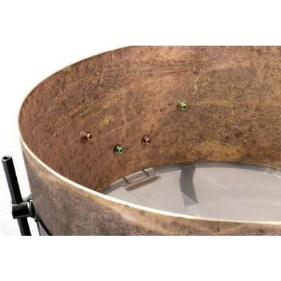 Canopus Patina Solid Brass Snare Drum 14x6.5 image 6