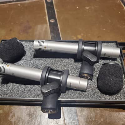 Samson C02 Small-Diaphragm Supercardioid Pencil Condenser Mics (Stereo Pair) 2010s - Silver image 2