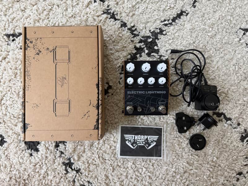 ThorpyFX Electric Lightning Tube Overdrive/Boost - Mint image 1