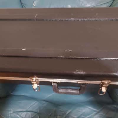 RARE! 70s BUNKER Galaxy Stealth left handed bass w/case image 5