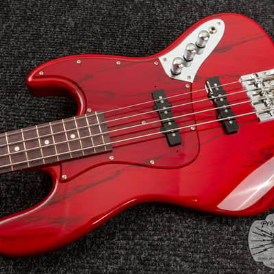 Momose MJ2-PH Jazz Bass – Purpleheart Neck – Burner Ash – MIJ image 8