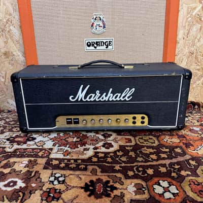 Vintage 1980 Marshall JMP Super Lead 100w MKII Valve Amplifier Head 1970s 1980s image 1