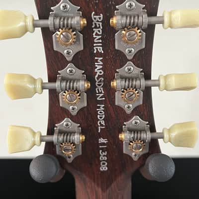!Nik Huber: PAIR Bernie Marsden Signed Goldtop and Figured Maple Top Limited Edition 2023 - Light Relic Goldtop and Light Relic Flame Top Matched Pair No. 12/12 image 5