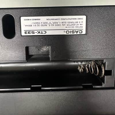 Used Casio CTK-533 Portable Keyboard w/ Power Cable Local Pickup Item image 7