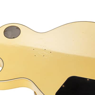 Gibson Custom Shop 74 Les Paul Custom Aged Classic White (Pre-Owned, 2019, EC+) #800039 image 13